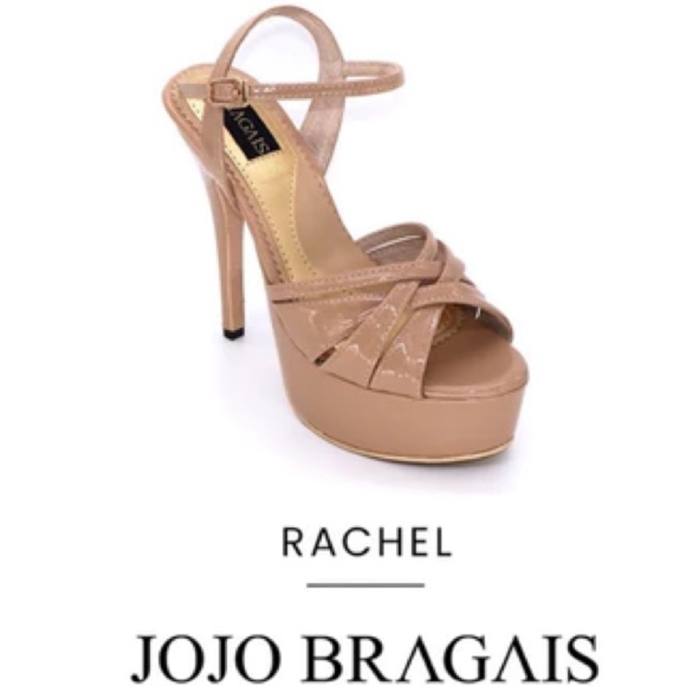 Nude Beige Jojo bragais pageant shoes